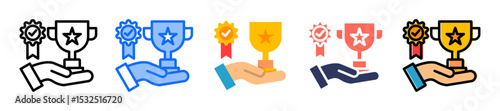 Achievement multiple icon