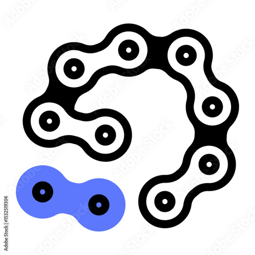 This Chain icon is suitable for Bycycle, Sport, Healthy Lifestyle, etc