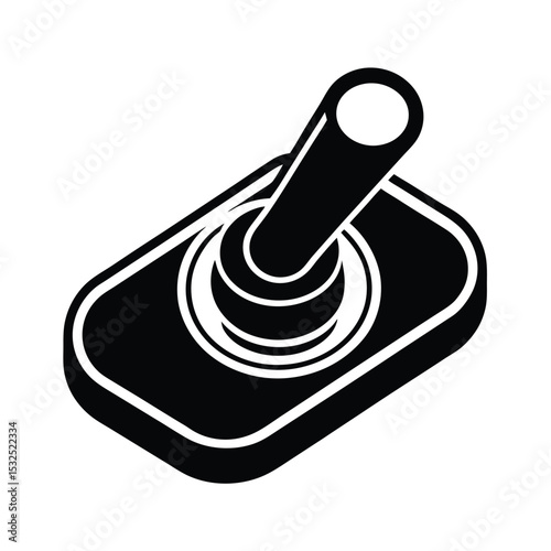 Toggle Switch Icon Outline Vector Illustration