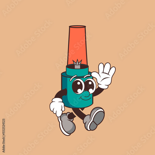 Retro character design from blender friendly