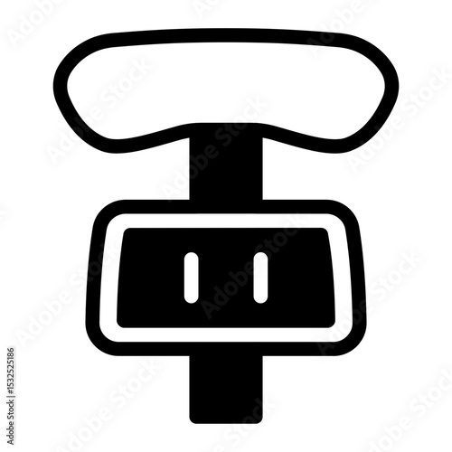 This Bike Reflector icon is suitable for Bycycle, Sport, Healthy Lifestyle, etc
