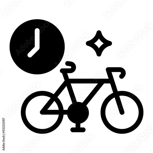 This Bike Rental icon is suitable for Bycycle, Sport, Healthy Lifestyle, etc