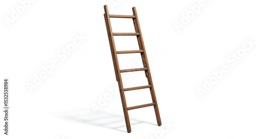 Wooden ladder interior product photo