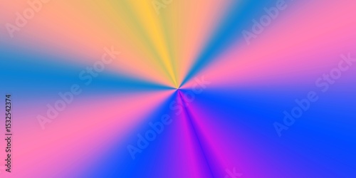 Radial Pastel Spectrum. Sofft light source or a delicate, swirling vortex, ideal for backgrounds, digital art, or holographic effects