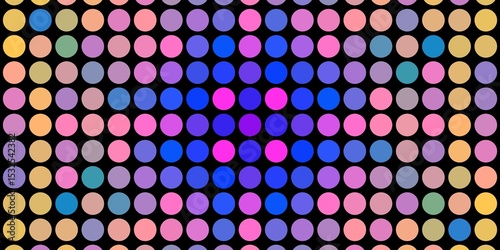 Gradient Polka Dot Pattern Background. Suitable for digital backgrounds, textiles, or graphic design