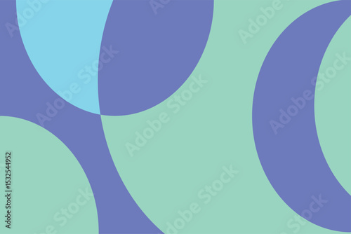 Fluid Abstract Background with Organic Shapes