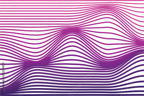Fluid Abstract Background with Organic Shapes