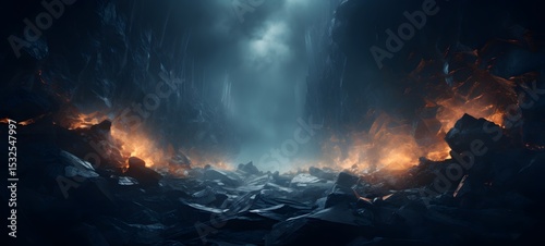 Galaxy Version of stars world, ai generative