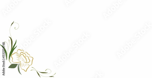 floral background with place for your text