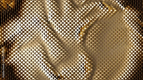 Beautiful Gold Explosion Background Animation Waving Loop able. Abstract Luxury Golden Background in Motion. Wave Gold Shining Burst Top View Motion Graphic. Seamless loop Bright Gold Backdrop 4k