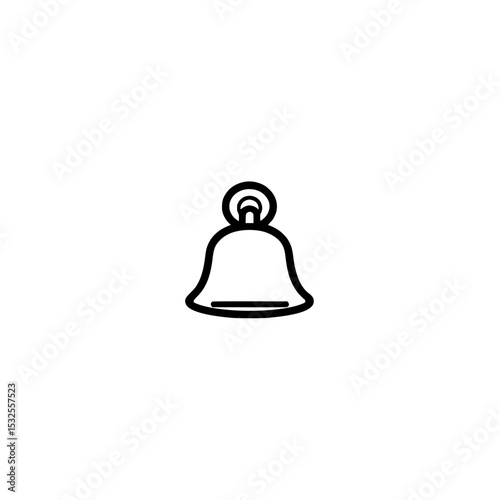 bell icon vector illustration
