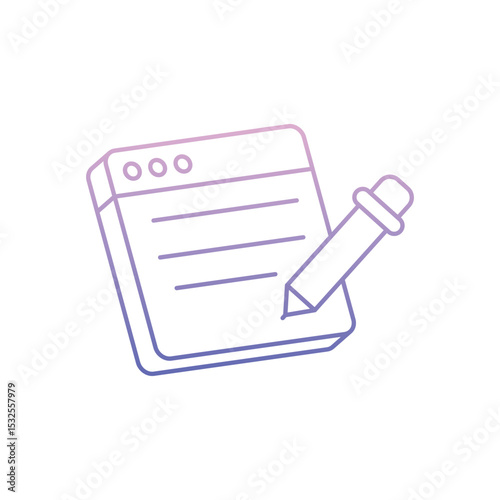 Content Vector icon