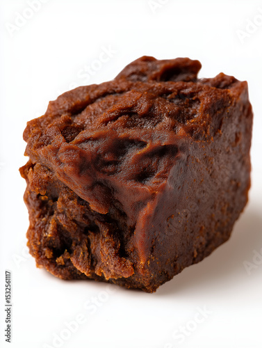 Traditional Fermented Shrimp Paste (Terasi) Close-Up