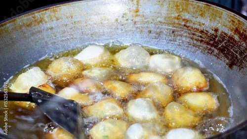 Martabak Madura (vermicelli martabak, martabak bihun). It is a type of savory martabak that is usually made with a variety of sweet-tasting toppings