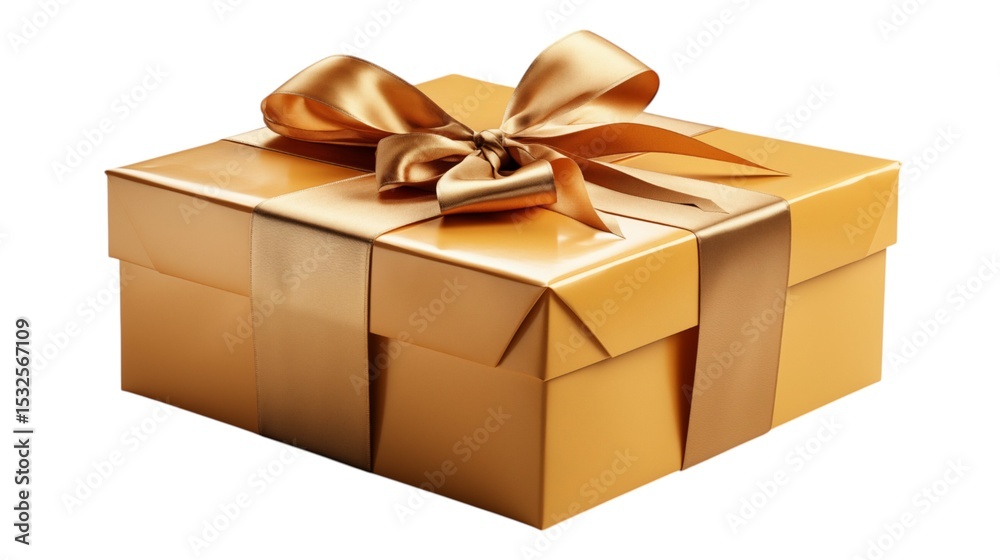 Obraz premium gift box isolated on white