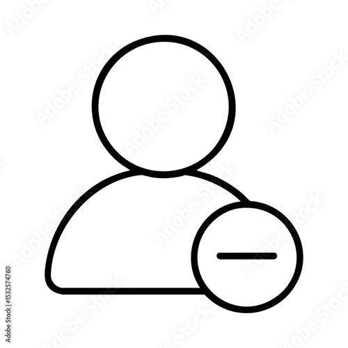 Remove user icon for deleting account access