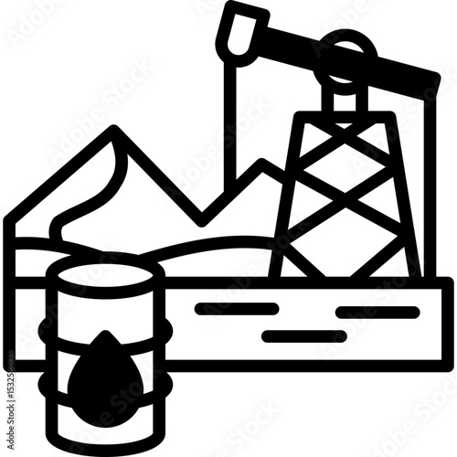 Peak Oil mixed icon