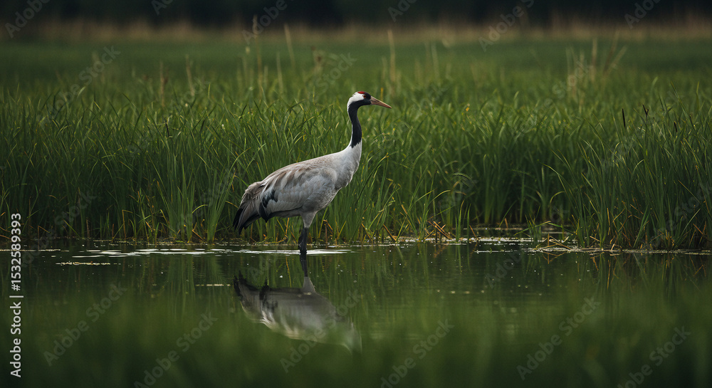 Fototapeta premium great blue heron