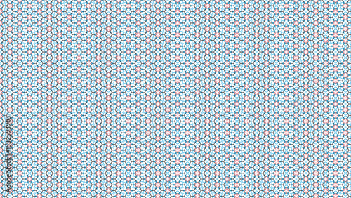 seamless pattern with blue dots