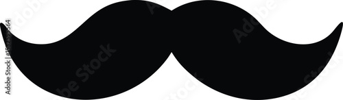 Mustache icon vector