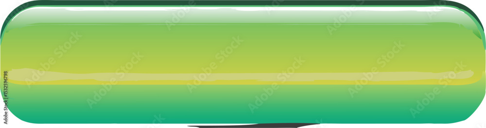 Fototapeta premium Green web button. Blank button. Vector illustration