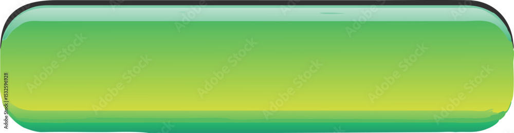 Fototapeta premium Green web button. Blank button. Vector illustration