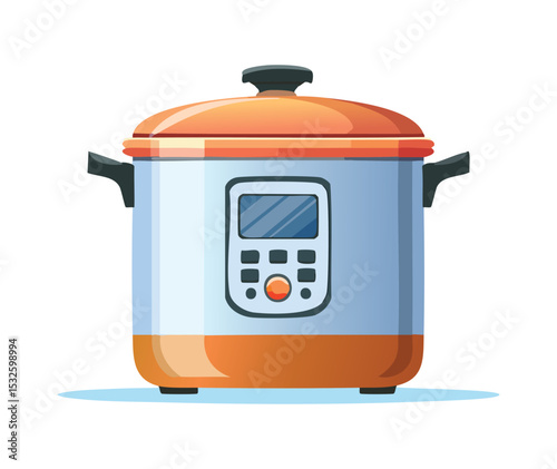 A Rice cooker simple illustration