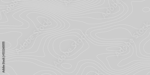 White wave paper curved reliefs abstract background, Vector geographic contour map. Topographic map patterns, topography line map. Vintage outdoors style 
