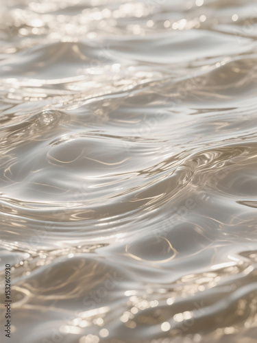 Ultra realistic flowing water texture background with seamless soft ripples, perfect for nature inspired social media posters, banners, and modern design projects.

