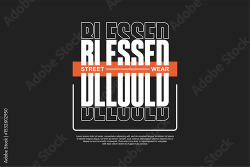 Vector streetwear design ideas concept vector graphic tee design suitable for printing
