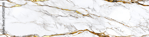 White and gold marble texture background