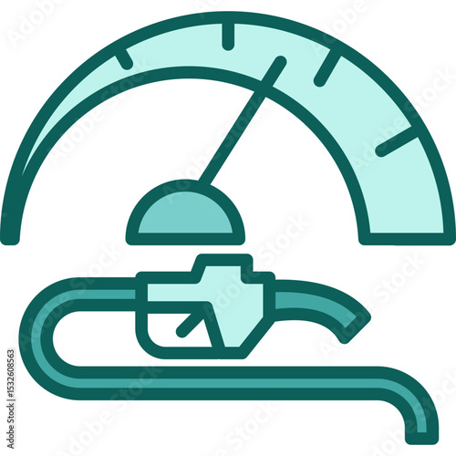 Fuel Consumption solid icon