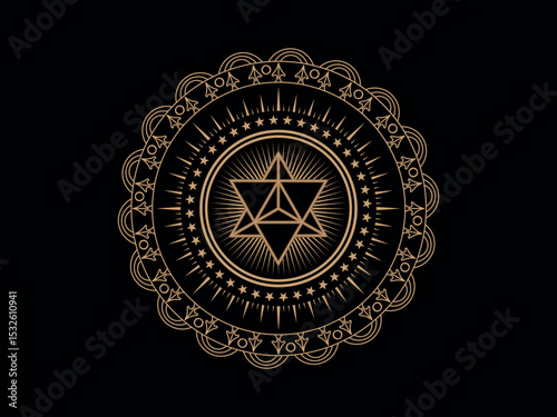 sacred geometry, merkaba, mystical, mandala. 