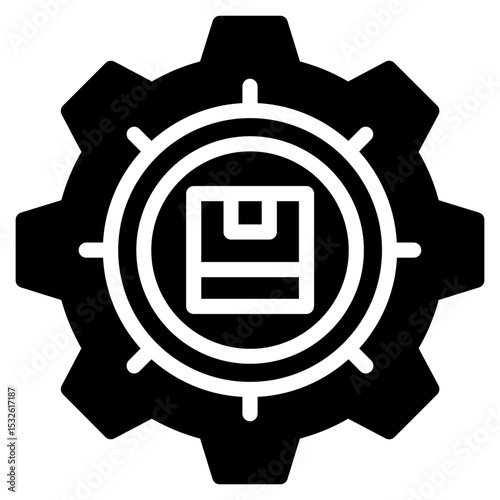 Settings glyph icon