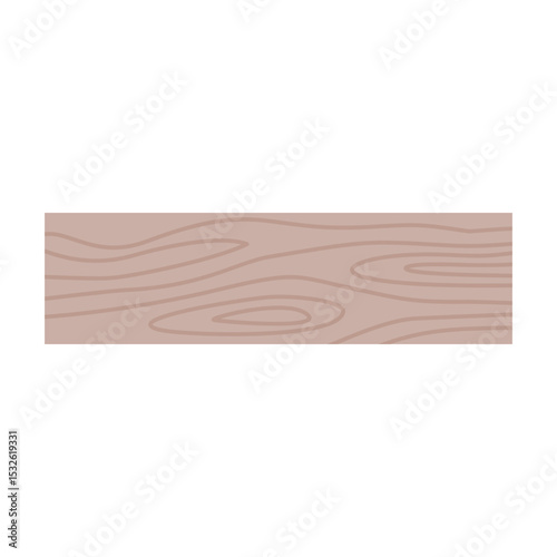Wood Log Illustration