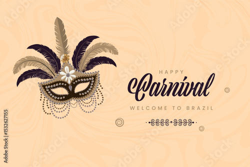Join the Festive Spirit, Happy Carnival in Brazil Celebration.