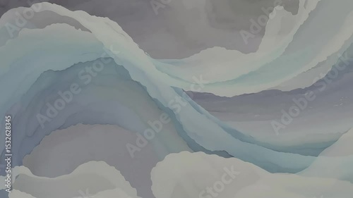  Dreamy watercolor background with light brush strokes and fade