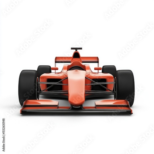 Speed Machine: A sleek, single-seater race car, captured head-on. It exudes a sense of power and precision, ready to dominate the racetrack. 