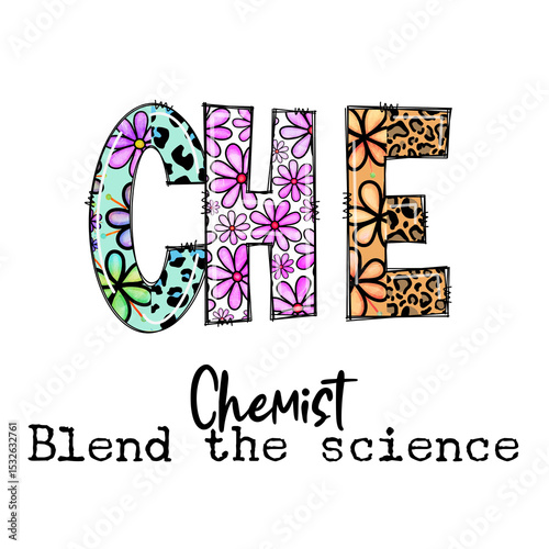 Wallpaper Mural CHEMICIST Design with Flowers and Leopard Print Torontodigital.ca
