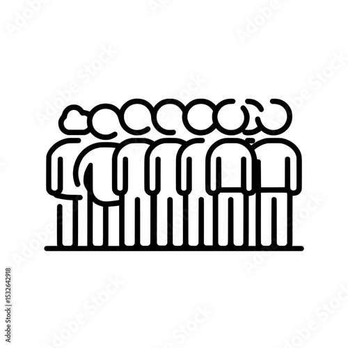A collection of people icons is available, featuring line and flat styles, and including teams of workers, user profile symbols, groups of people, groups of users, and symbols for persons, men,