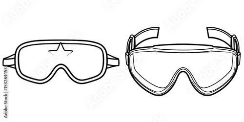 Disco star shaped glasses are represented by the Shape of Disco, emphasizing health and vision protection through a contour eye protection accessory icon