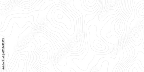 "Abstract topographic contour line pattern on a white background, resembling elevation maps or terrain models. Ideal for minimal design, mapping visuals, tech interfaces, or background textures"