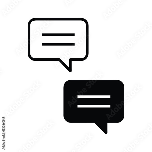  Message Icon Vector