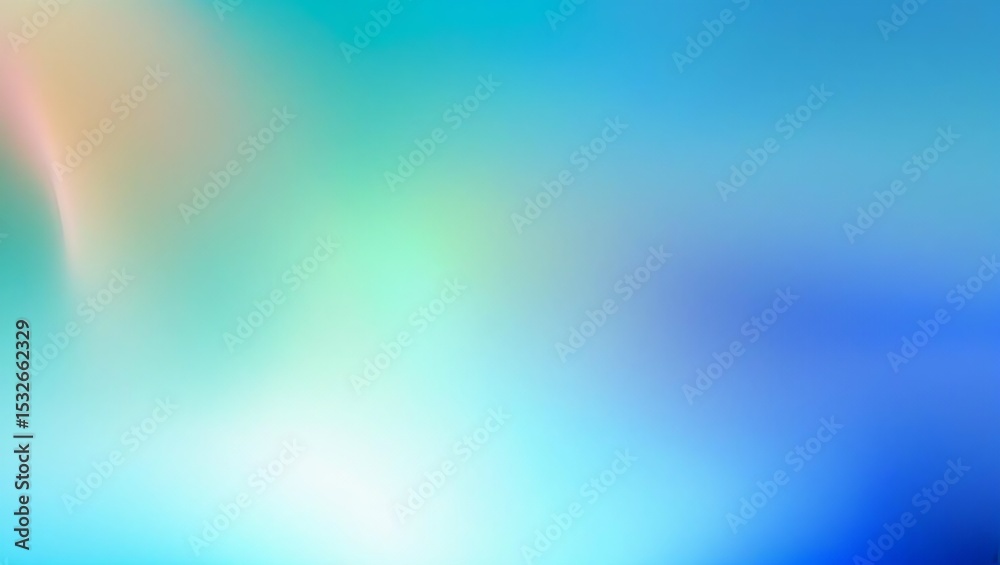 Fototapeta premium Abstract blue and green gradient background