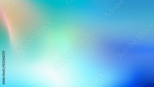 Abstract blue and green gradient background