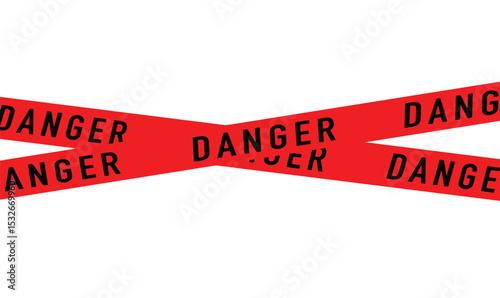 red color object danger safety warning tape security risk protection red color danger caution crime barricade stop line construction zone safety warning law area police accident red danger warning art