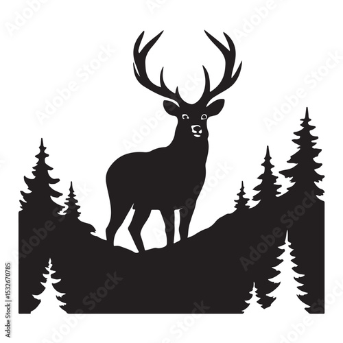 deer in the forest