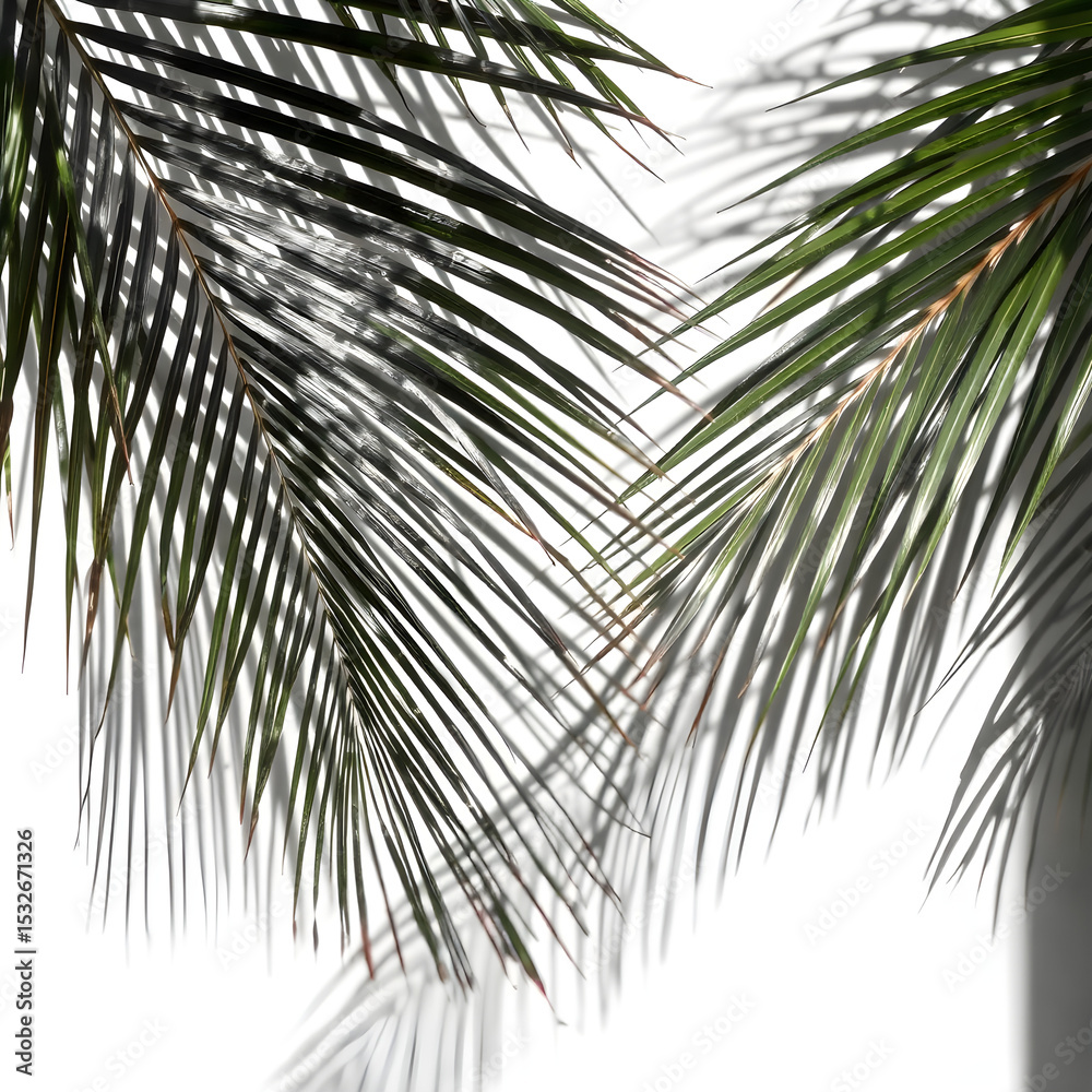 Fototapeta premium palm tree branch