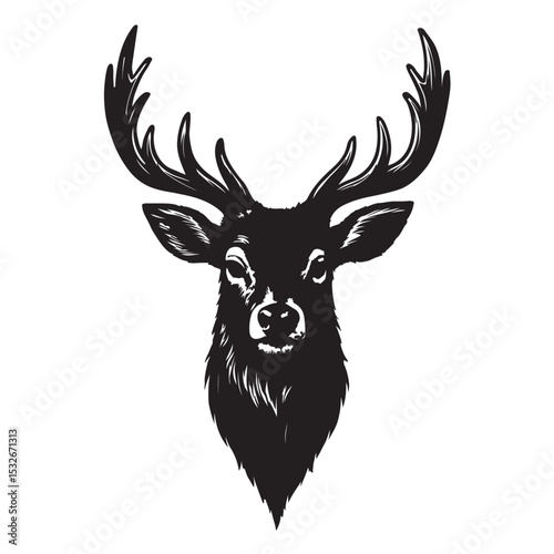 deer head silhouette
