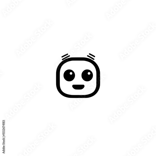  chatbot icon vector for digital assistant automation and user interaction 